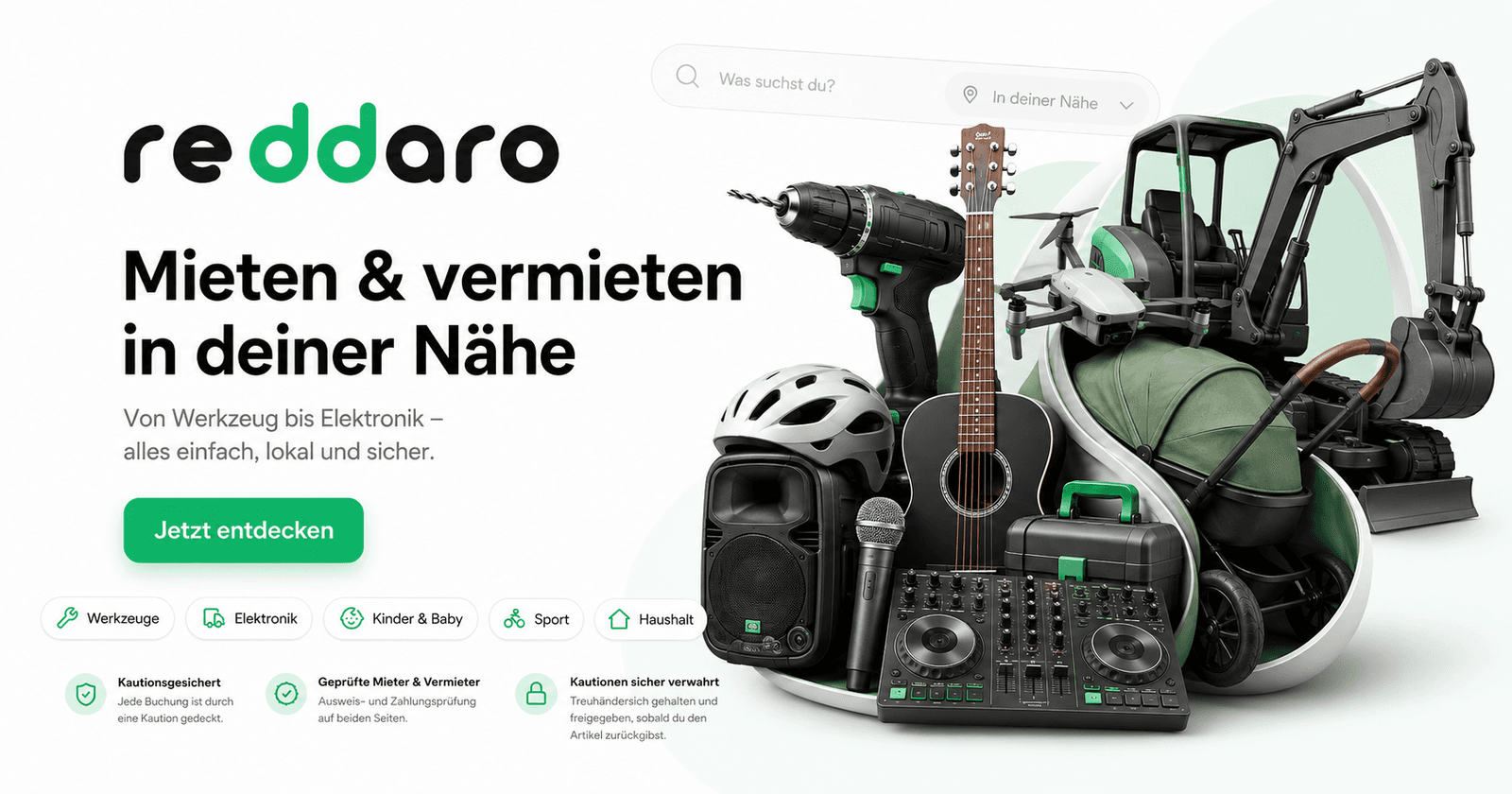 Reddaro – rent and lend anything near you